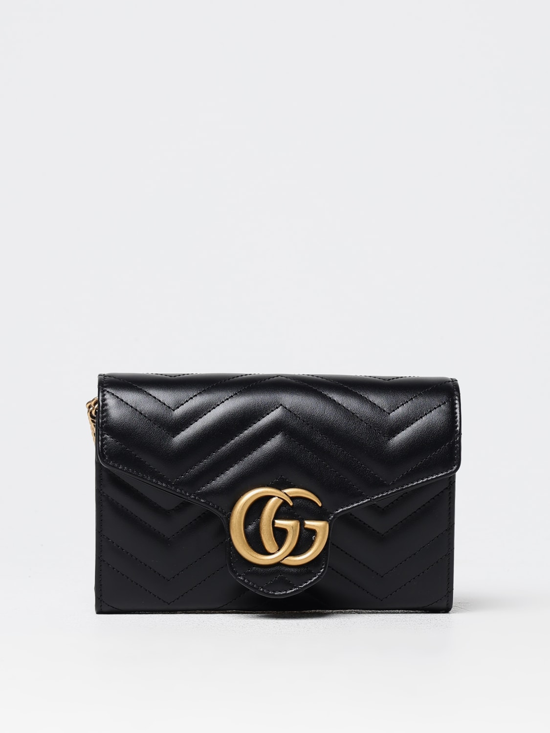 GUCCI MINI SAC À MAIN: Sac porté épaule femme Gucci, Noir - Img 1