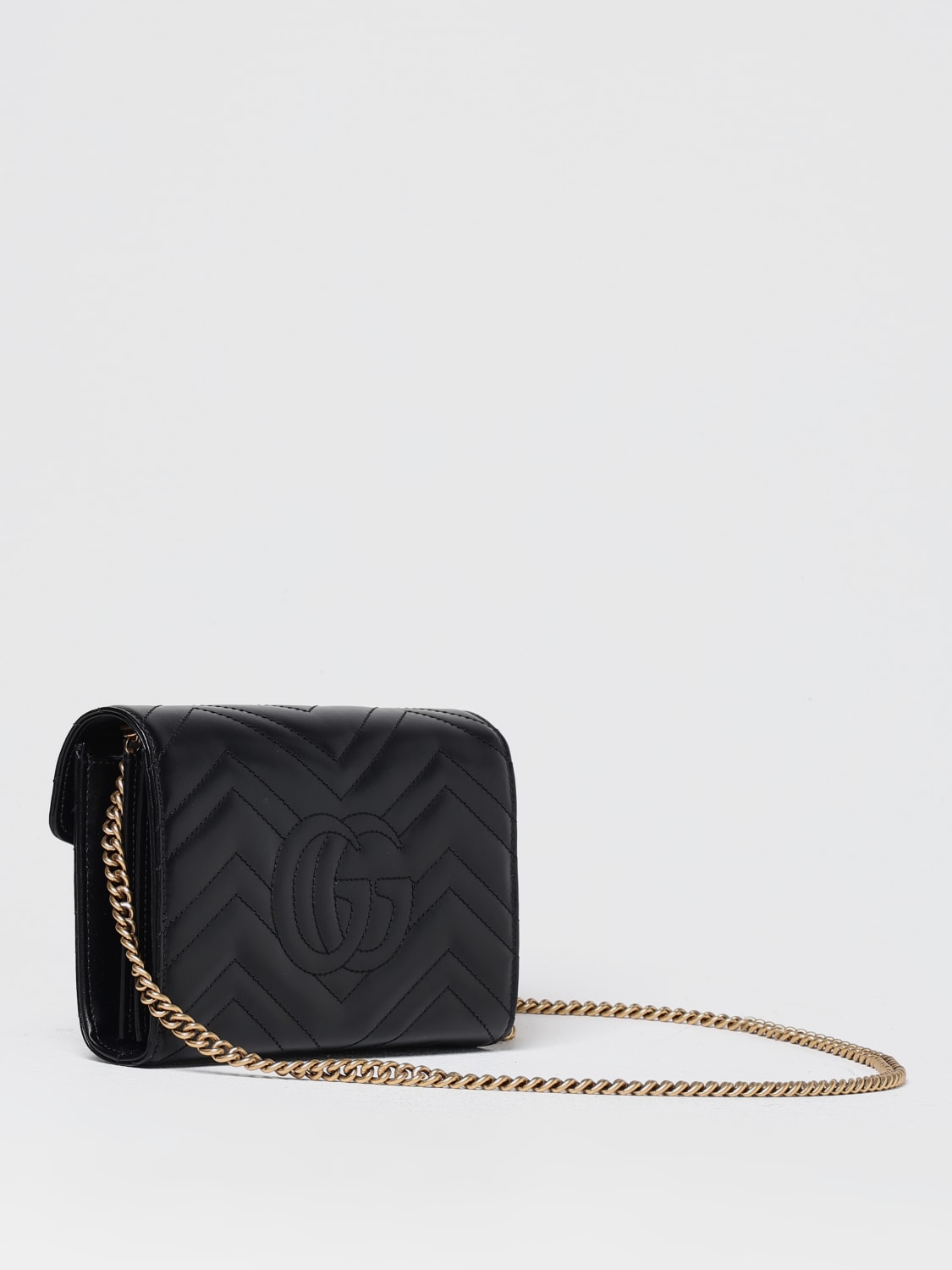 GUCCI MINI SAC À MAIN: Sac porté épaule femme Gucci, Noir - Img 3