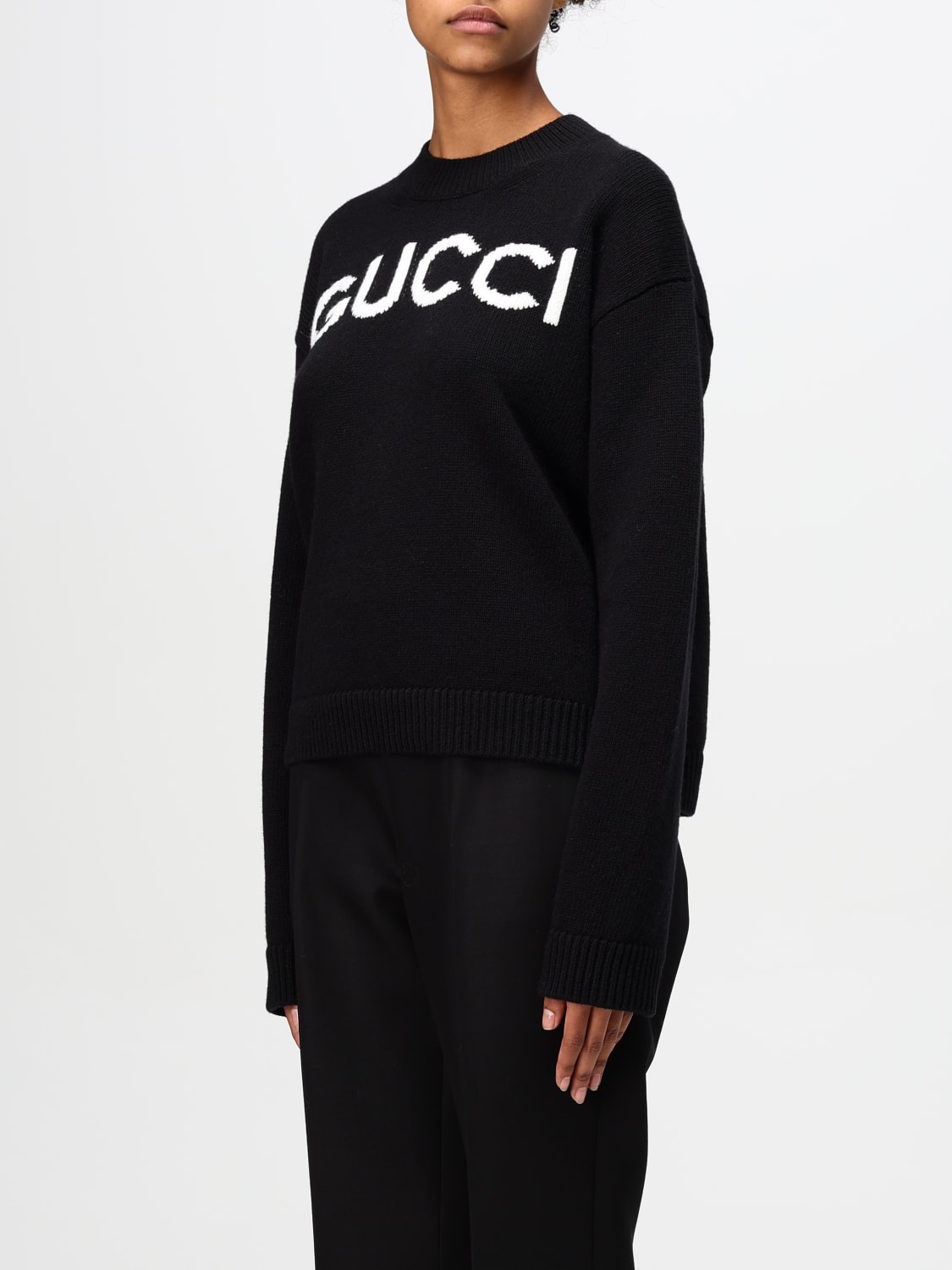 GUCCI SWEATER: Top woman Gucci, Black - Img 4