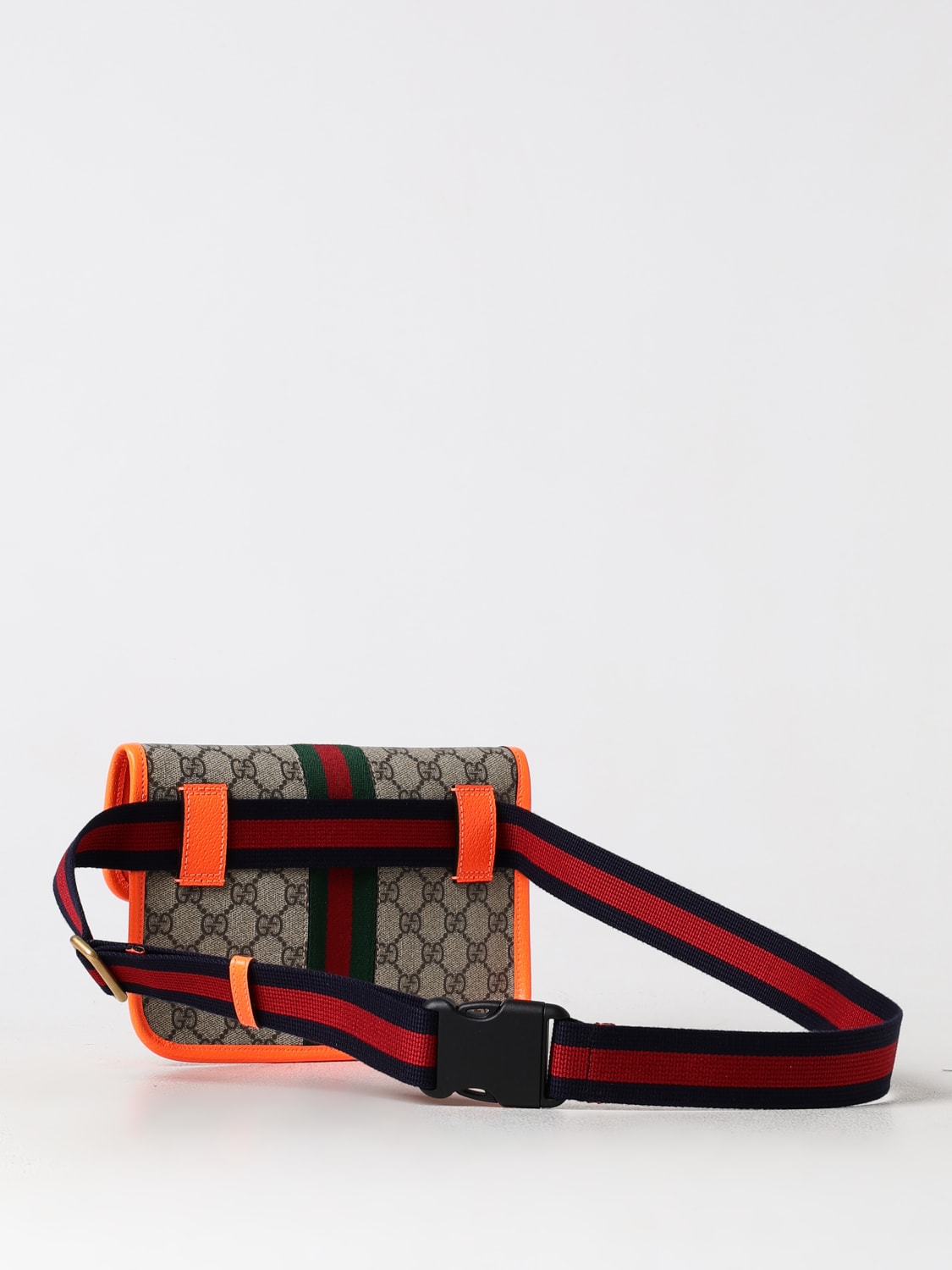 GUCCI RIÑONERAS: Bolsos hombre Gucci, Naranja - Img 2