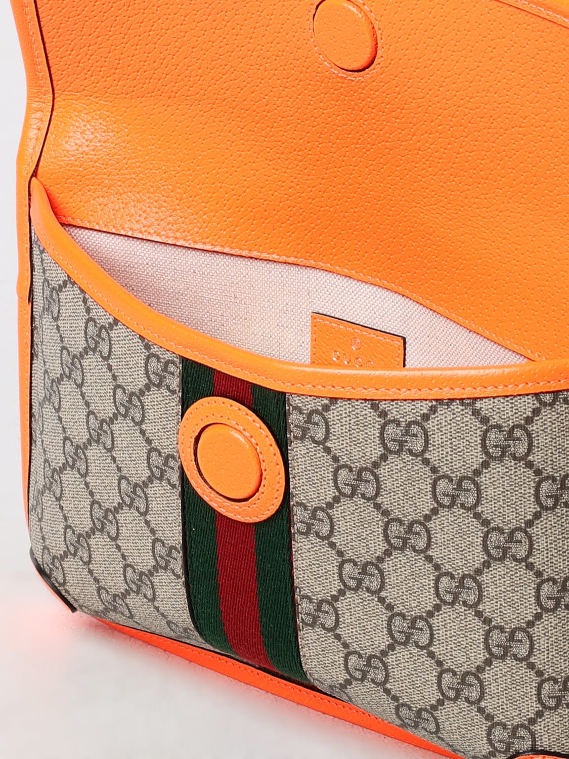 GUCCI Bags men Orange Gucci shoulder bag 752597FADIC online at GIGLIO.COM