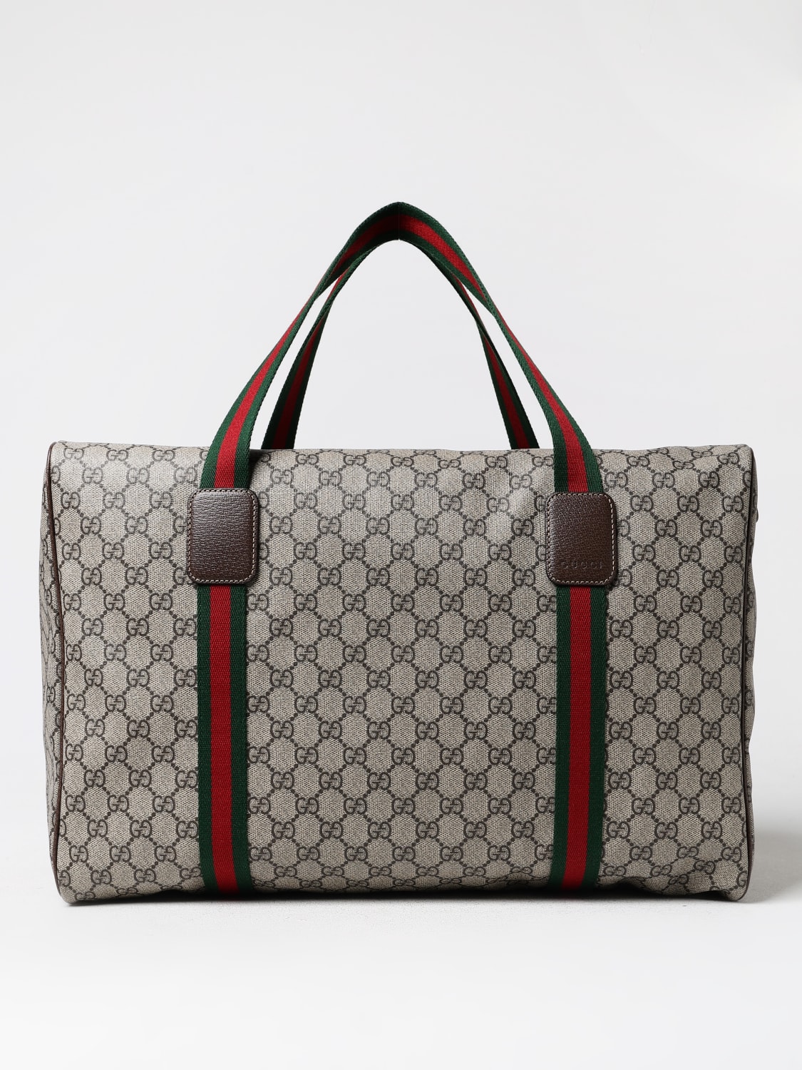 GUCCI：バッグ メンズ - ベージュ | GIGLIO.COMオンラインのGucci トラベルバッグ 758664FACK7