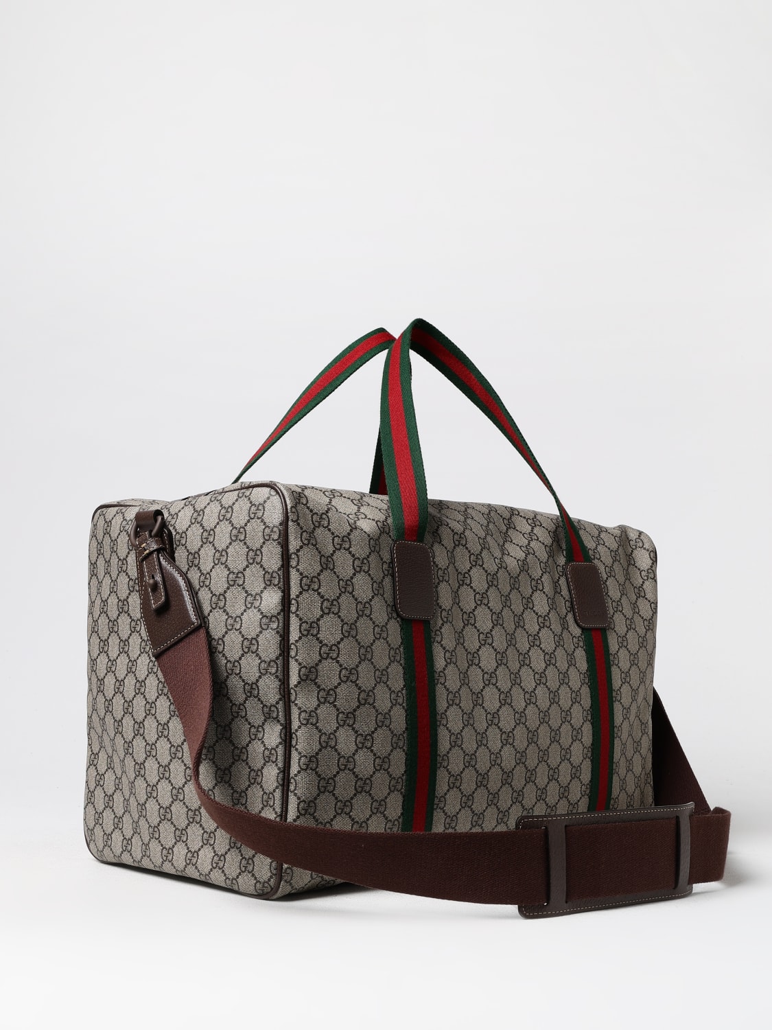 GUCCI TRAVEL BAG: Bags men Gucci, Beige - Img 3