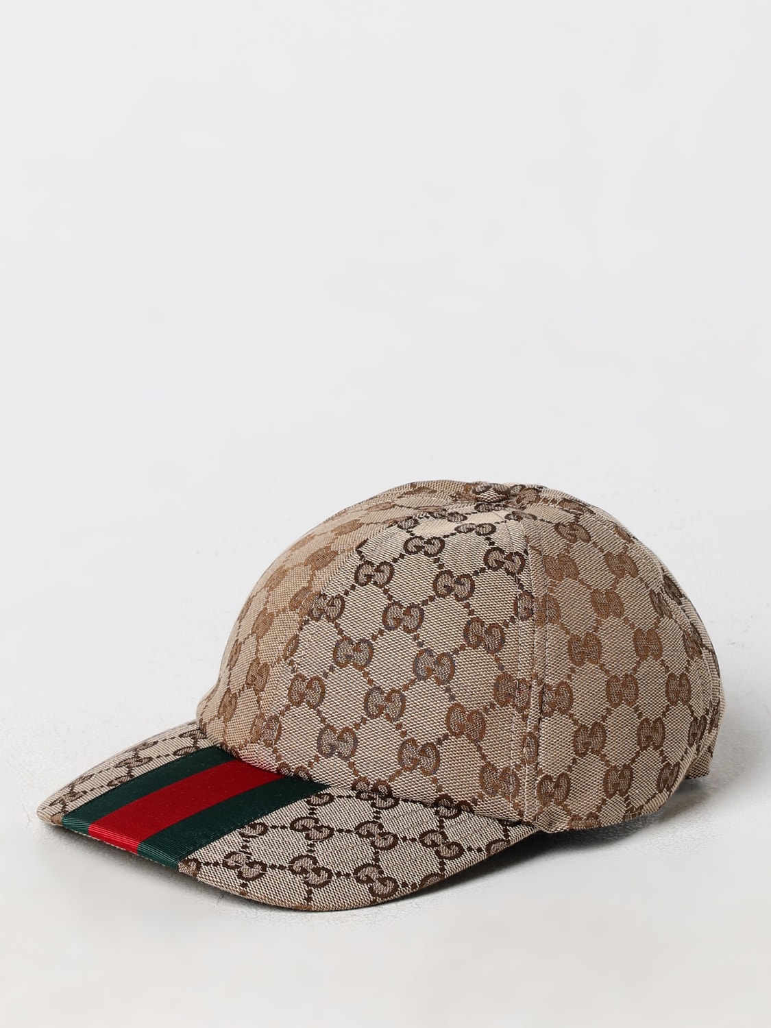 Giglio Cappello Gucci in misto cotone con monogram GG jacquard