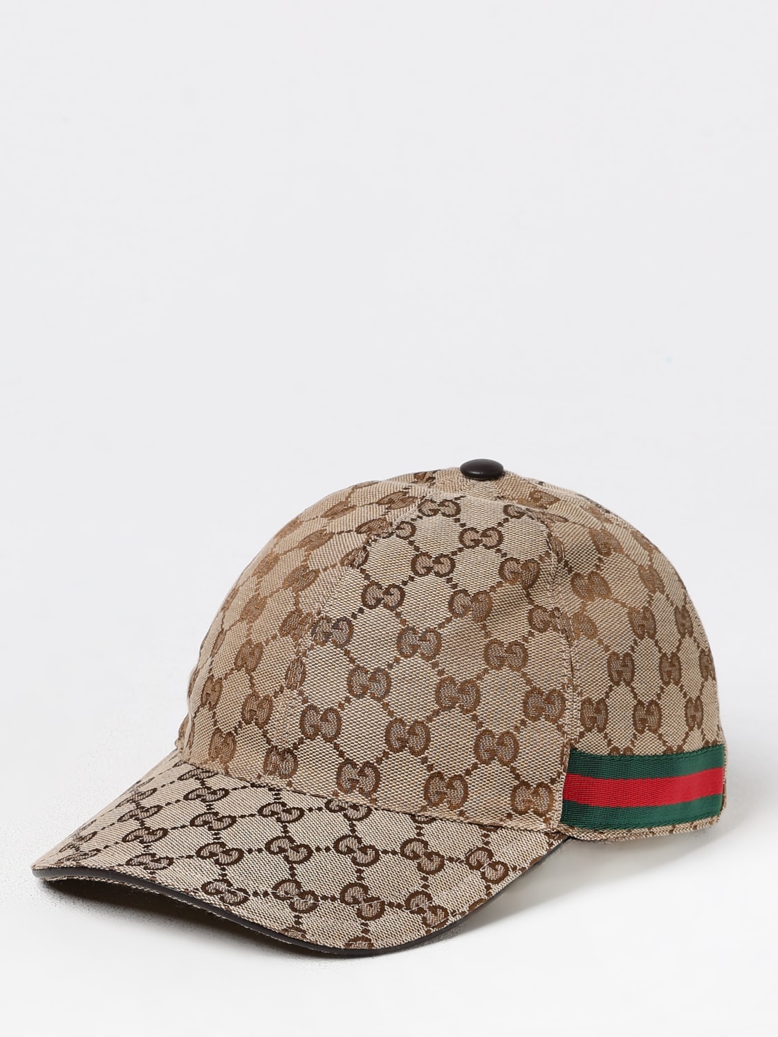 Giglio Cappello Gucci in misto cotone con monogram GG jacquard