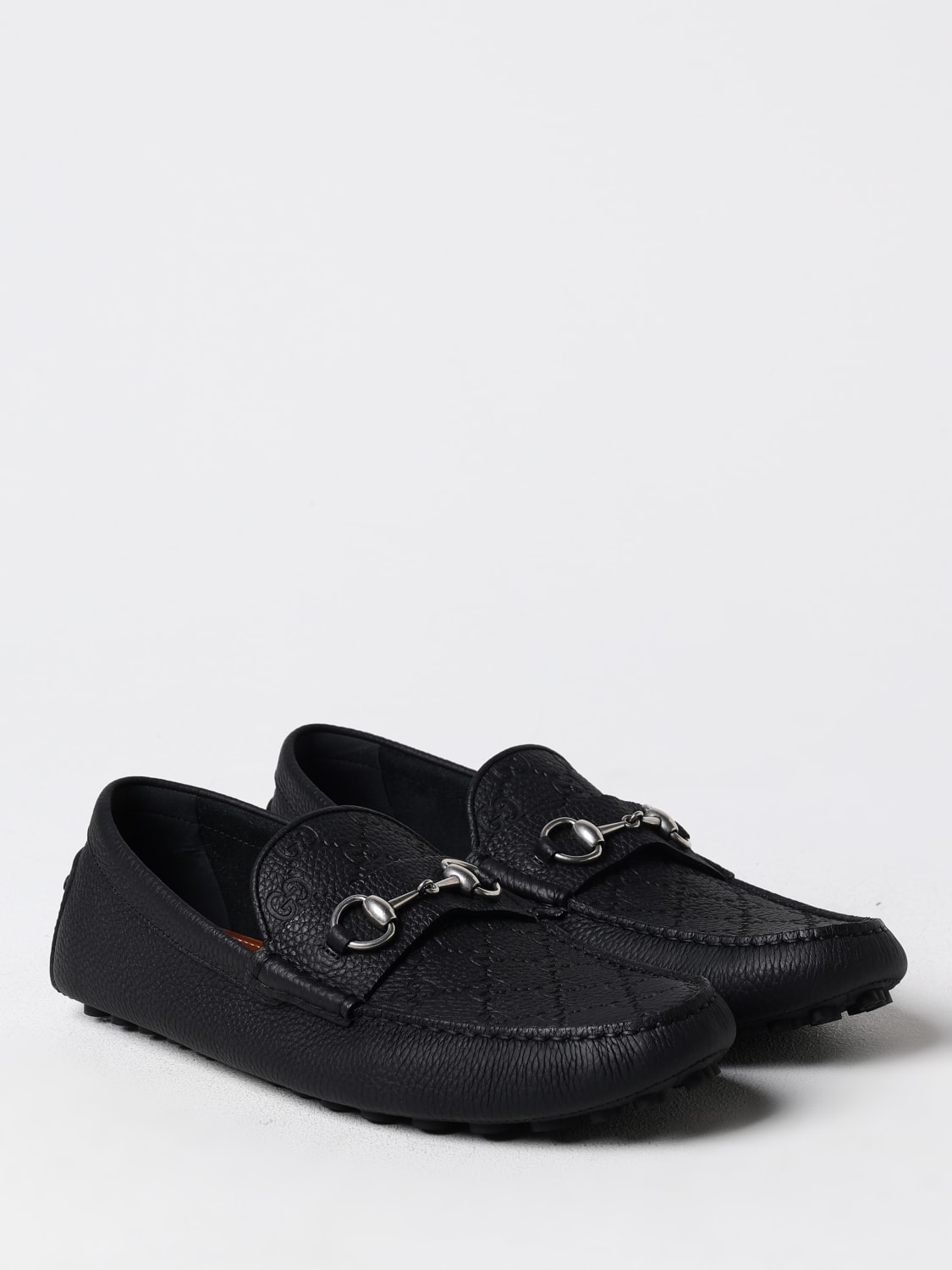 GUCCI MOCASSINS: Chaussures homme Gucci, Noir - Img 2