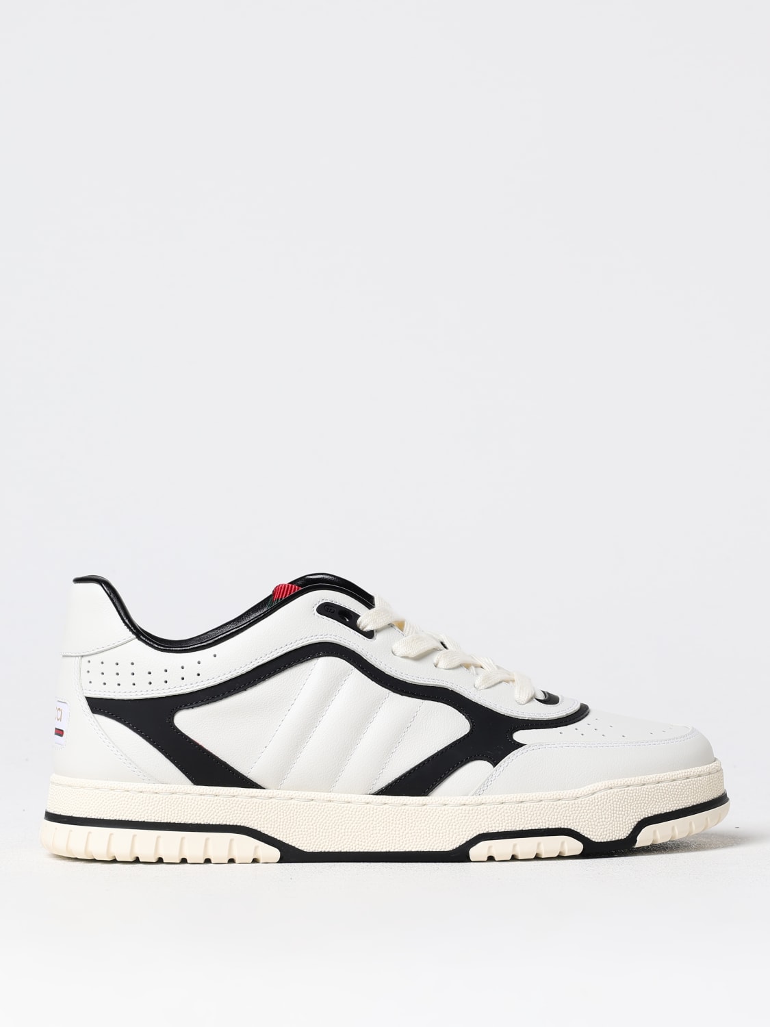 Giglio Sneakers Re-Web Gucci in pelle