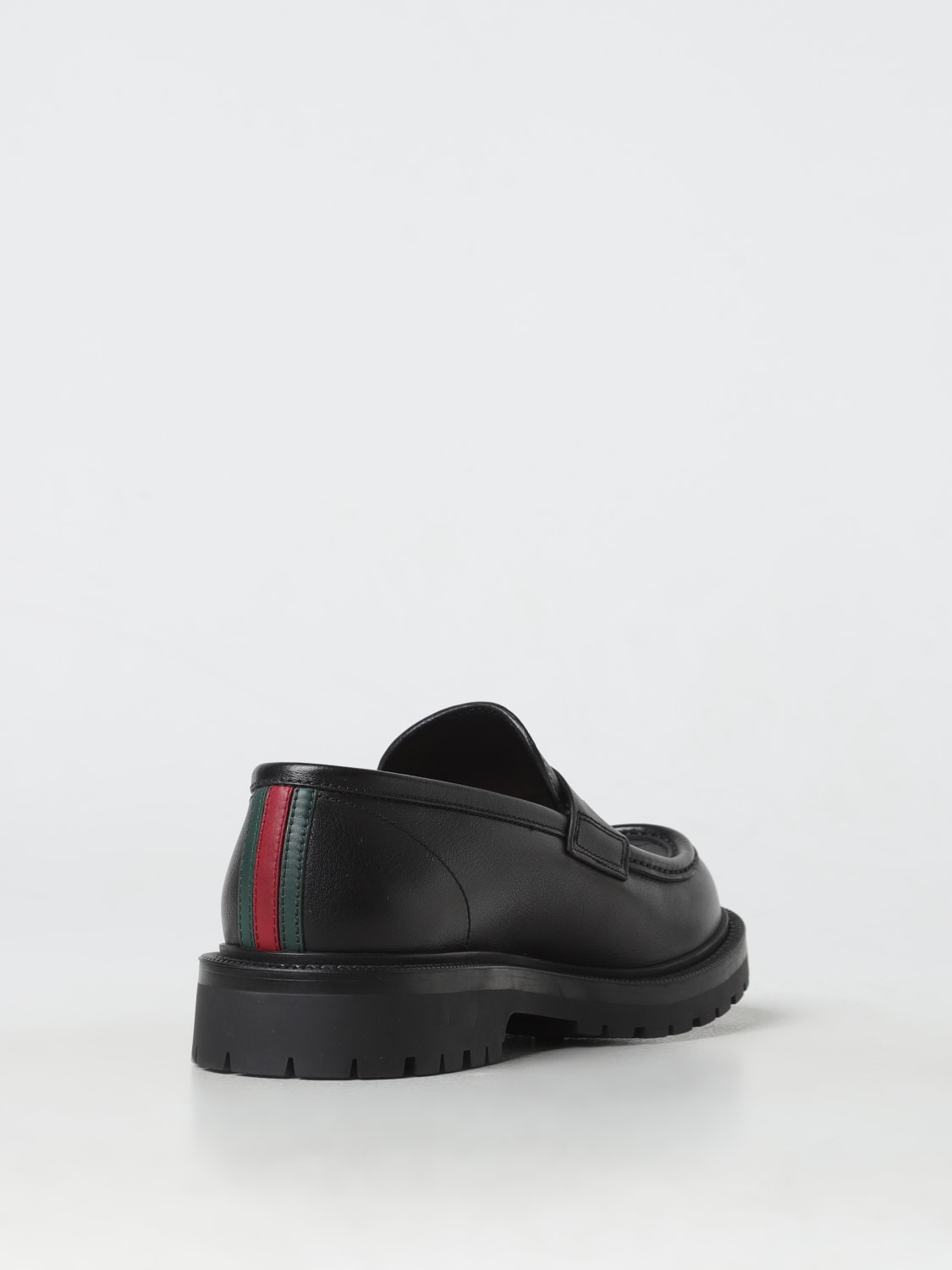 GUCCI MOCASINES: Zapatos hombre Gucci, Negro - Img 3