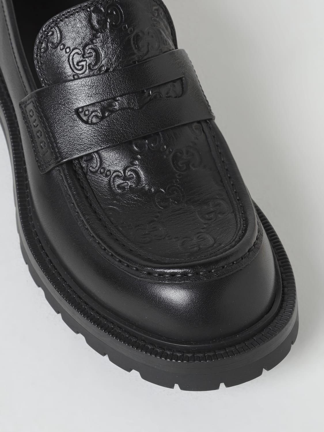 GUCCI MOCASINES: Zapatos hombre Gucci, Negro - Img 4