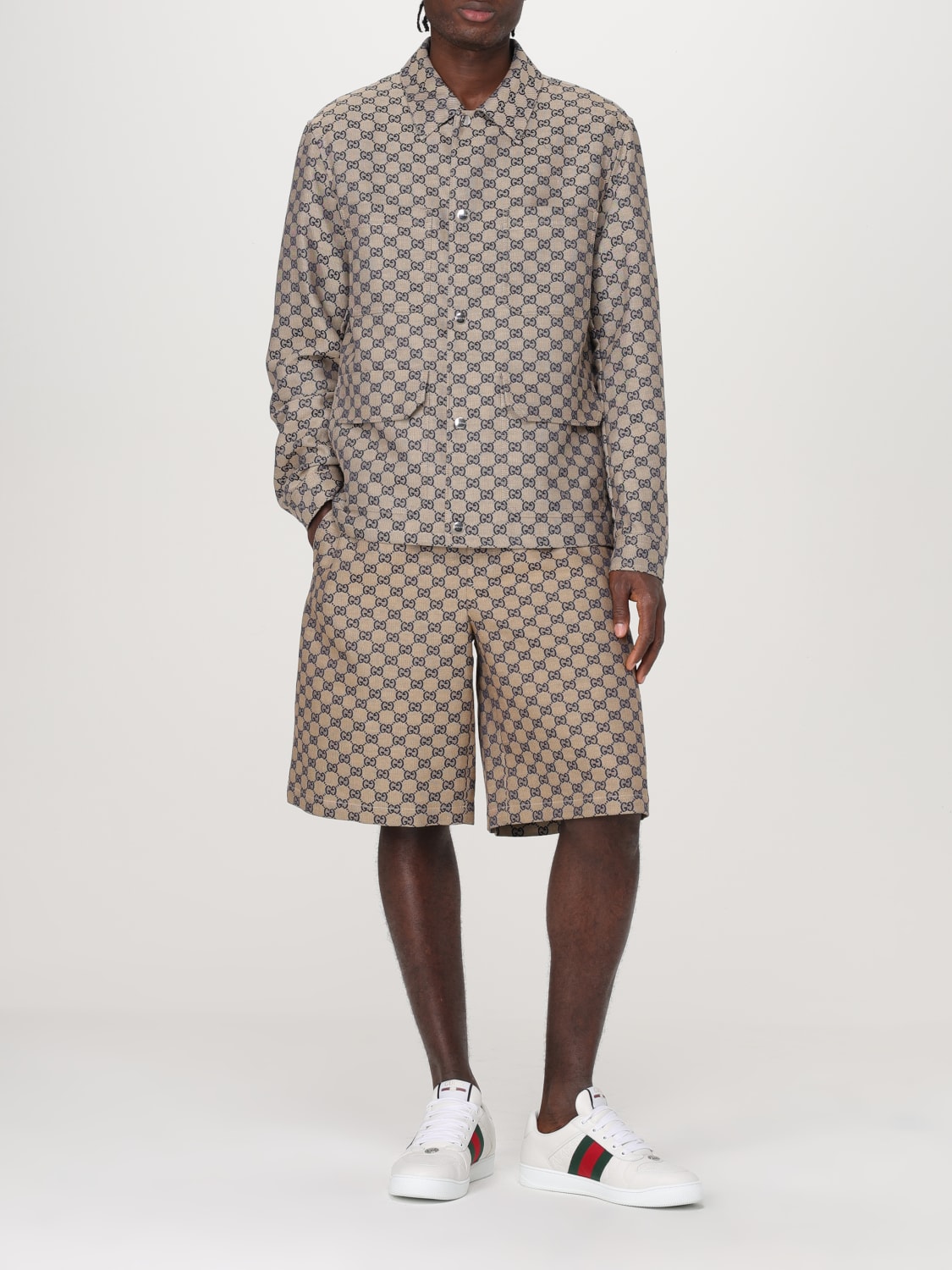 GUCCI SHORT: Short men Gucci, Beige - Img 2