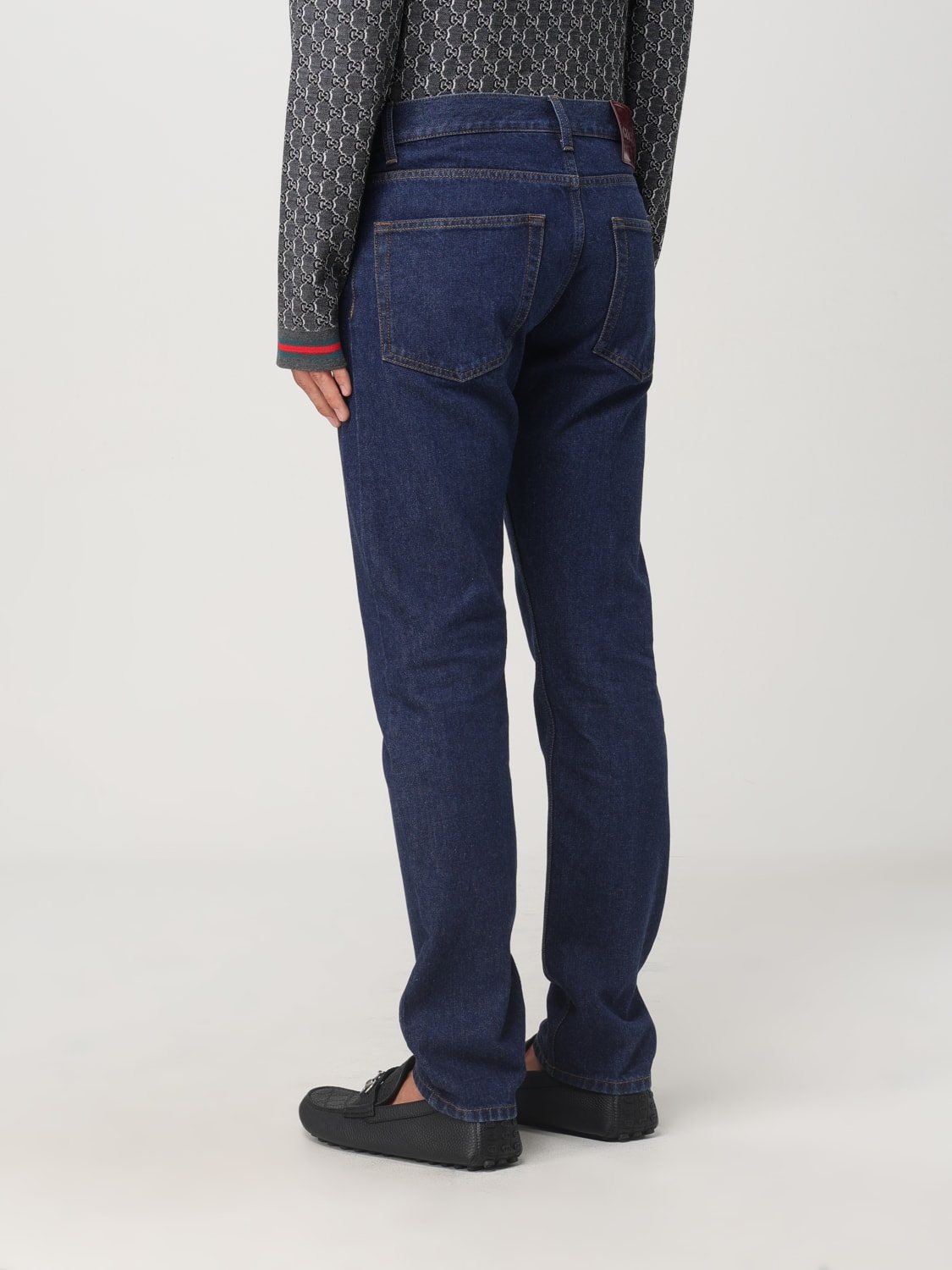 GUCCI JEANS: Pants men Gucci, Navy - Img 3