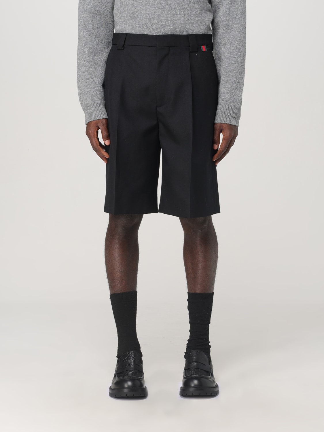 GUCCI SHORT: Short men Gucci, Black - Img 1