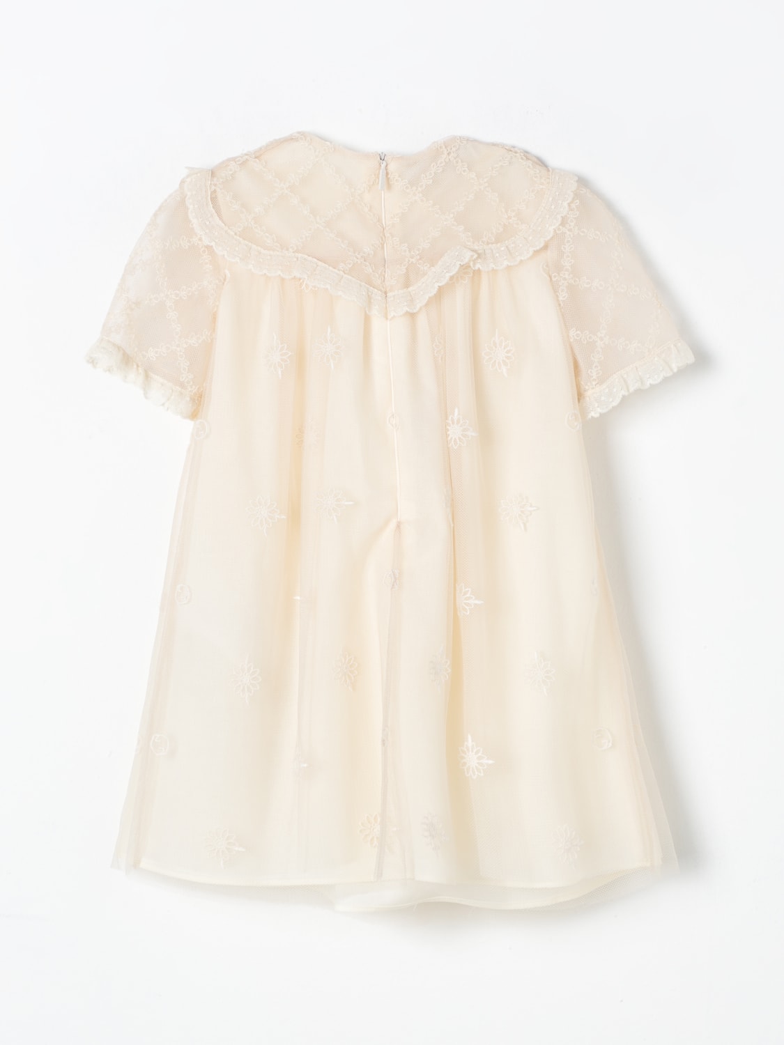 GUCCI ROMPER: Romper kids Gucci, Yellow Cream - Img 2