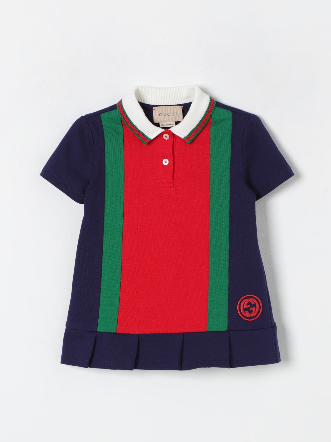 GUCCI ROMPER: Romper kids Gucci, Blue - Img 1