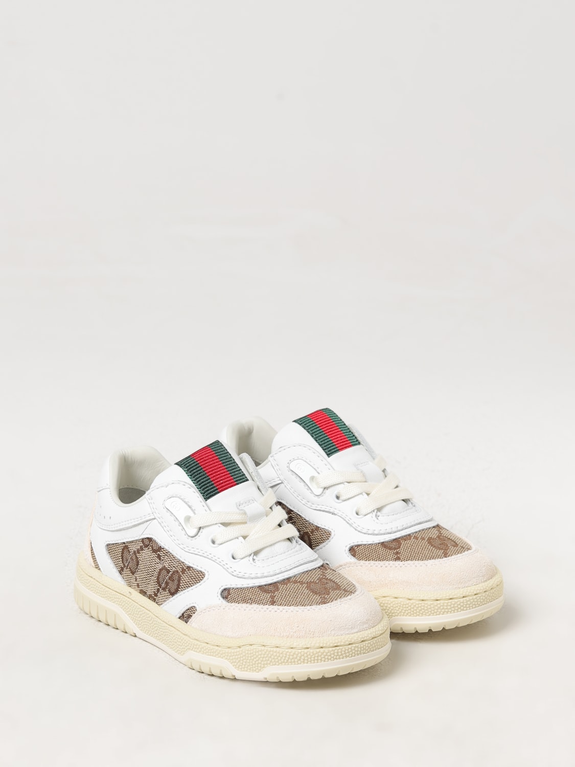 GUCCI Sneakers kids Beige Gucci sneakers 795814AADOW online at GIGLIO.COM