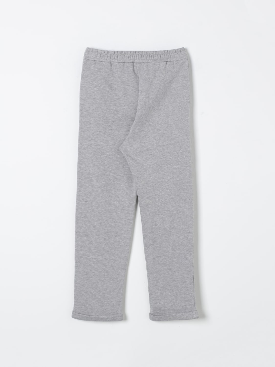 GUCCI PANTALONE: Pantalone sportivo Gucci in cotone, Grigio - Img 2