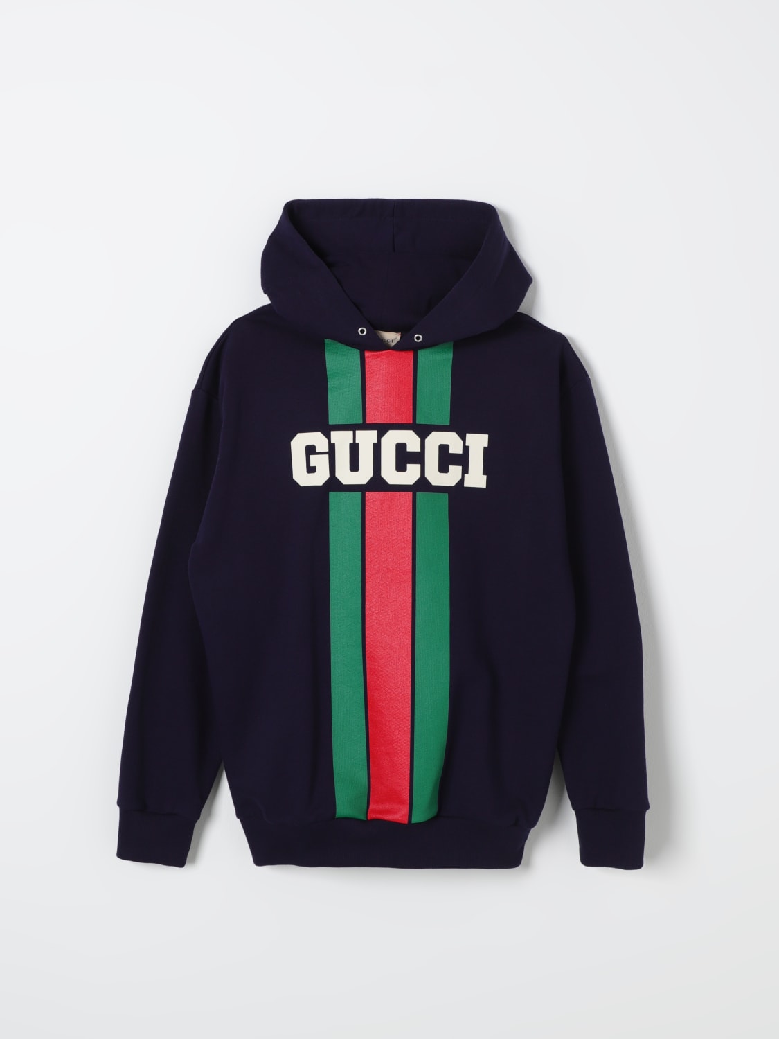 GUCCI SWEATER: Sweater kids Gucci, Blue - Img 1