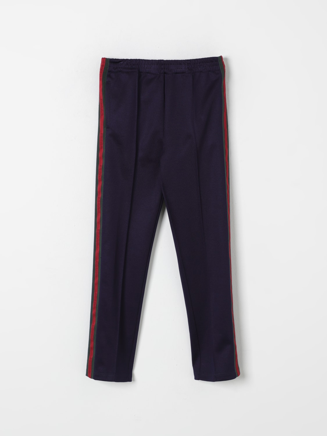 GUCCI PANTALONE: Pantalone Gucci in tessuto , Blue - Img 1