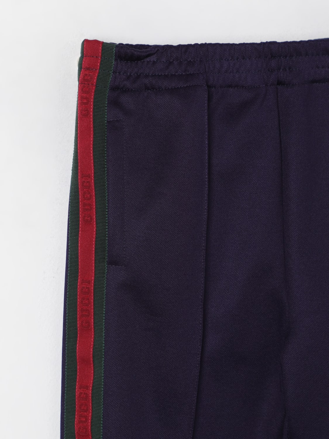 GUCCI PANTALONE: Pantalone Gucci in tessuto , Blue - Img 3