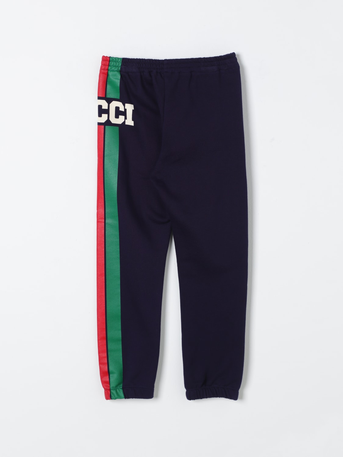 GUCCI PANTS: Pants kids Gucci, Blue - Img 2