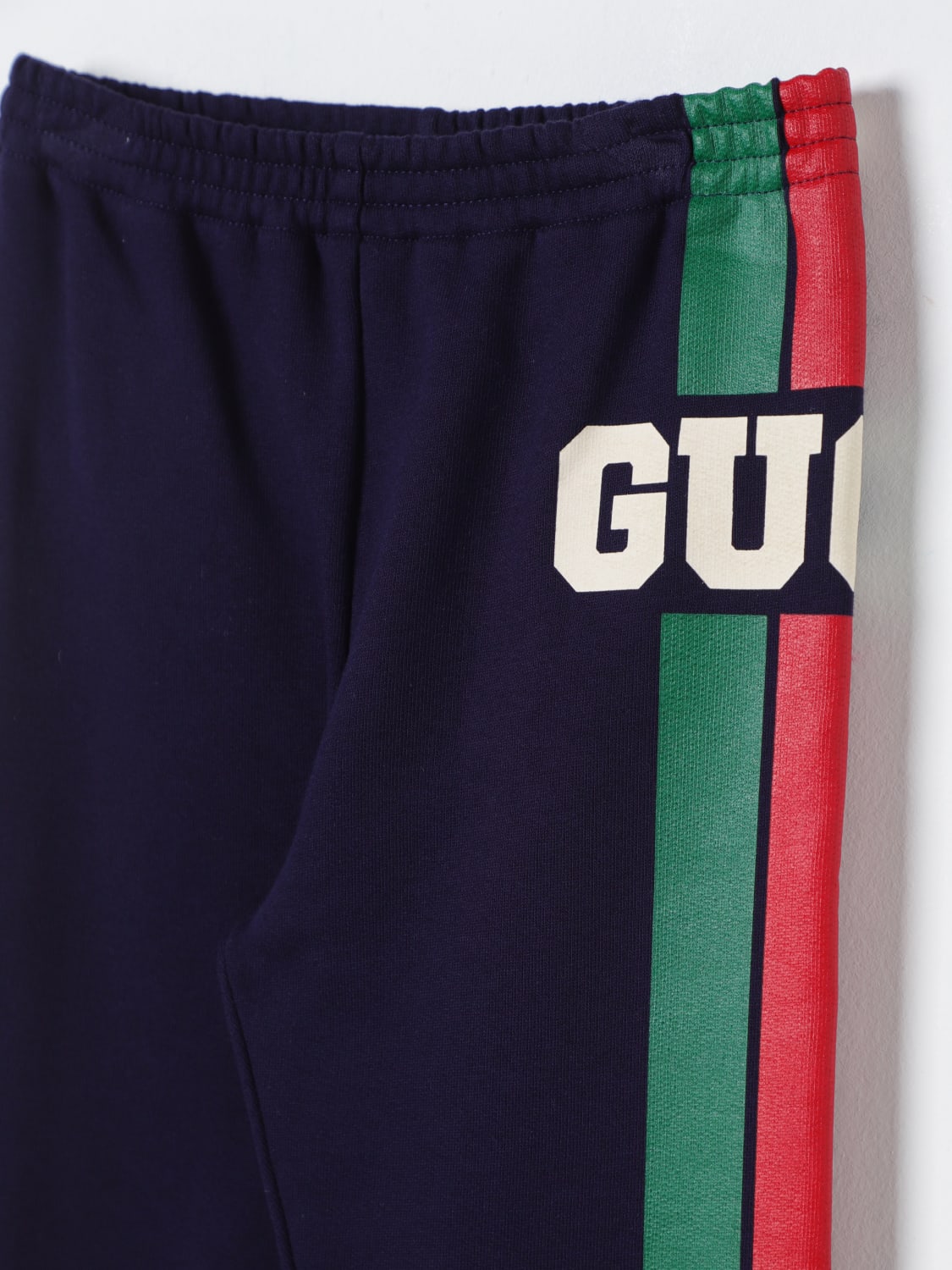 GUCCI PANTS: Pants kids Gucci, Blue - Img 3