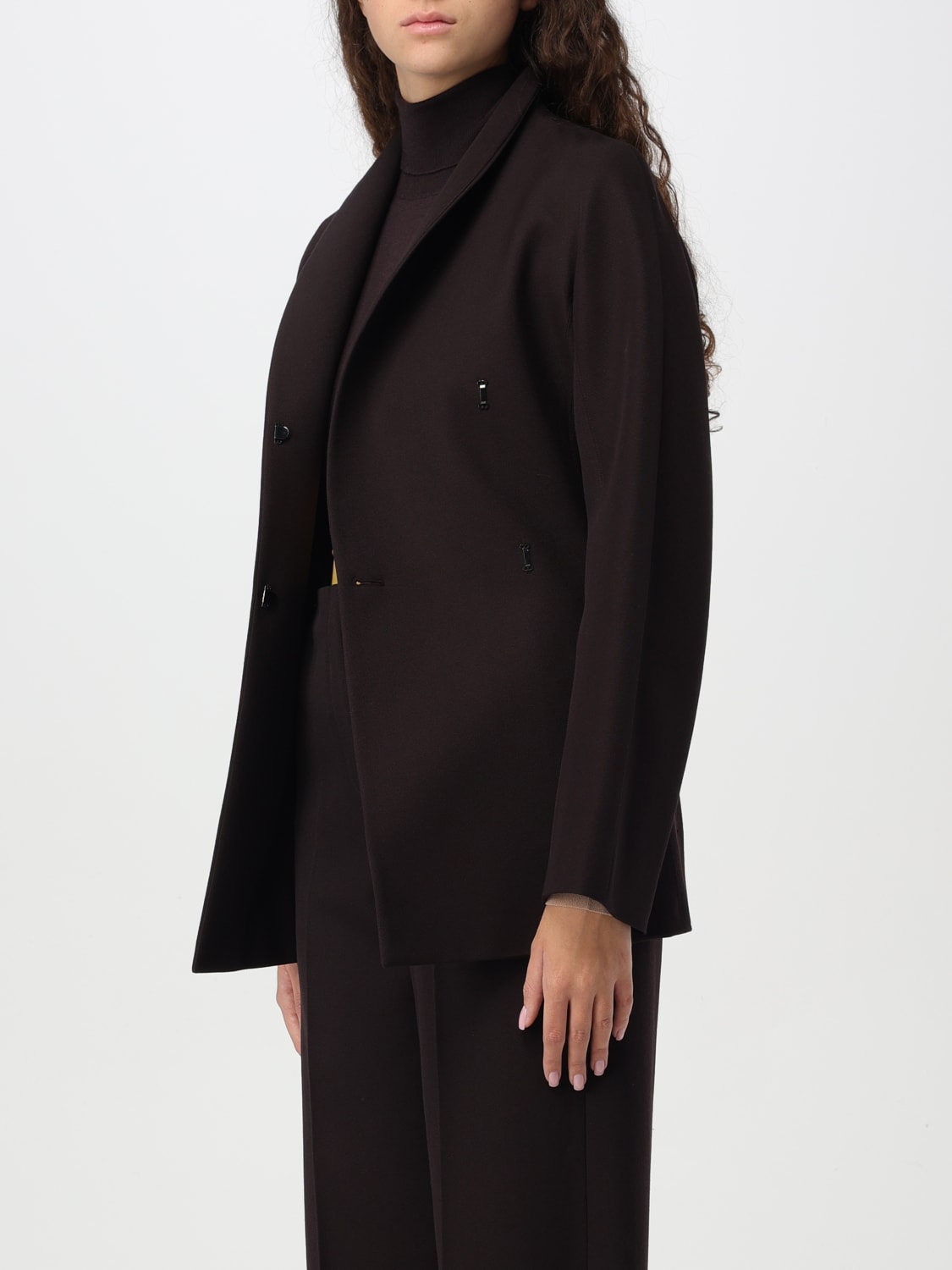 アウターその他 FENDI Woman Blazer Wine FJ7548AJYF F0AU3 FENDI: Blazer woman - Wine | Fendi blazer FJ7548AJYF online