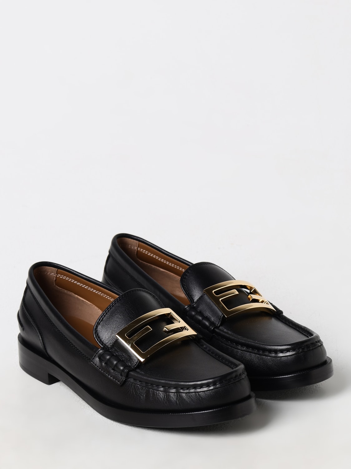 FENDI MOCASINES: Zapatos mujer Fendi, Negro - Img 2