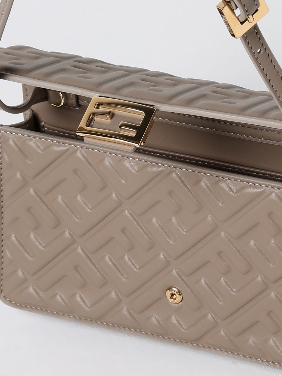 FENDI MINITASCHE: Schultertasche damen Fendi, Beige - Img 5