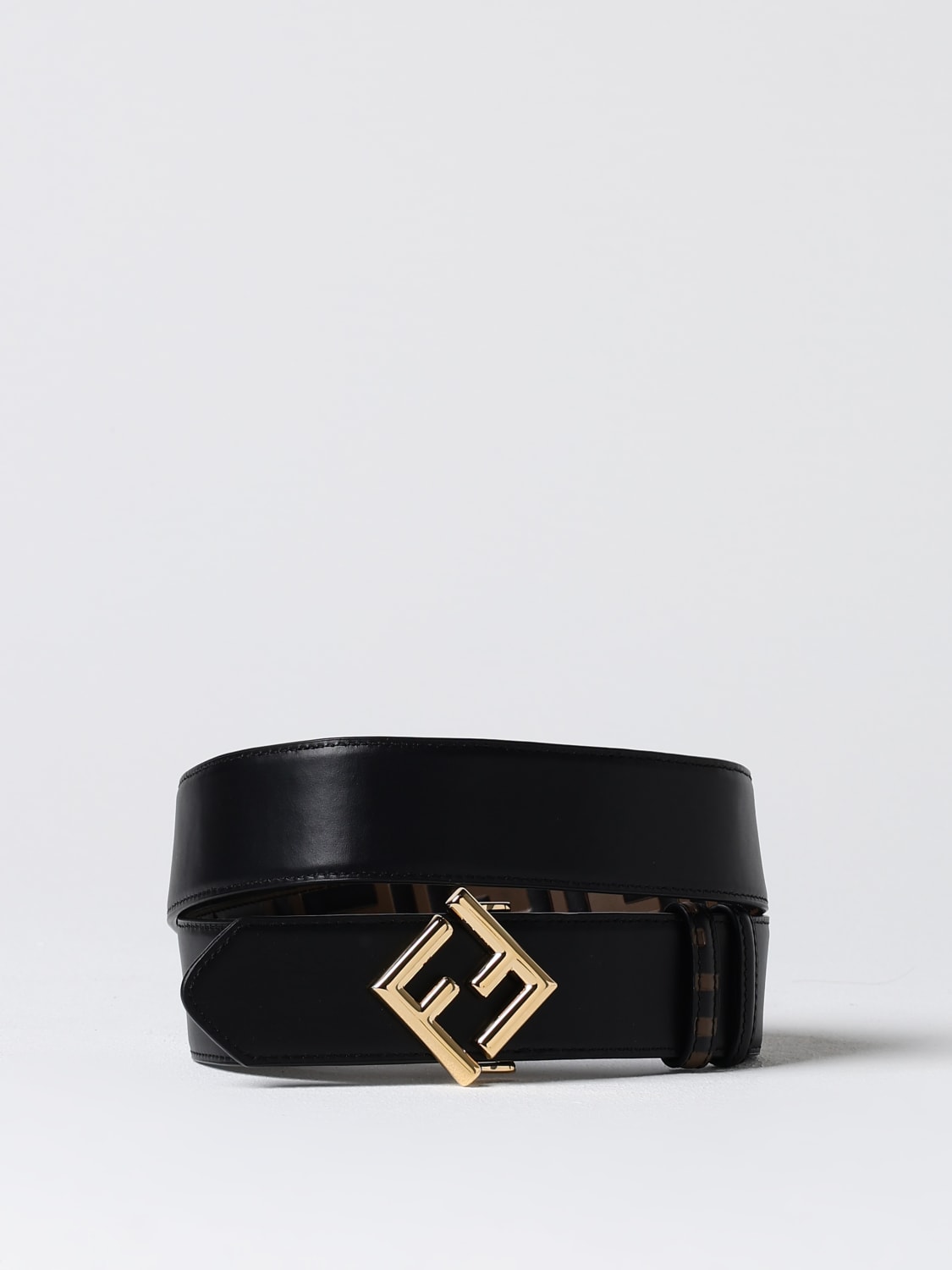 FENDI Belt woman Tobacco Fendi belt 8C0736AROO online at GIGLIO.COM