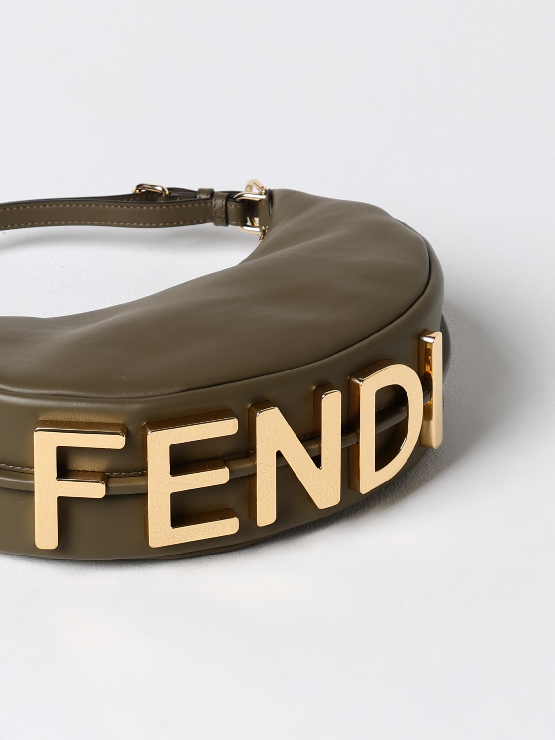 FENDI SHOULDER BAG: Shoulder bag woman Fendi, Green - Img 4