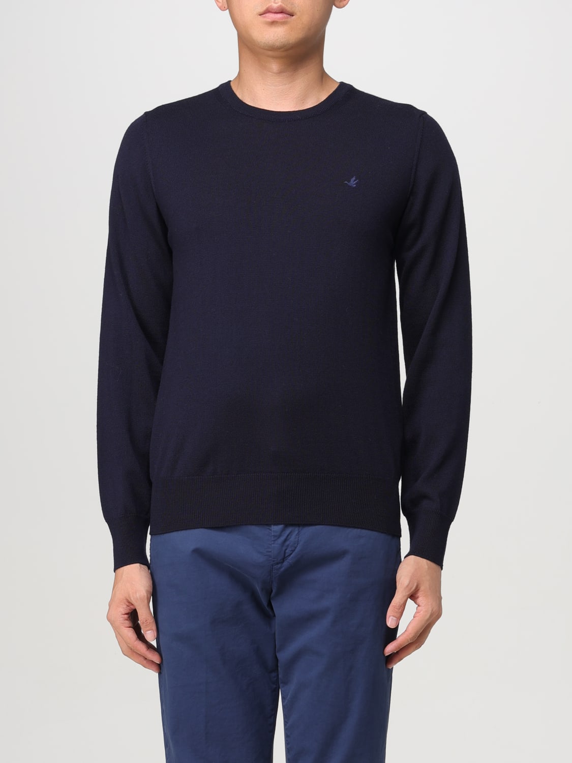 BROOKSFIELD SWEATER: Sweater men Brooksfield, Navy - Img 1