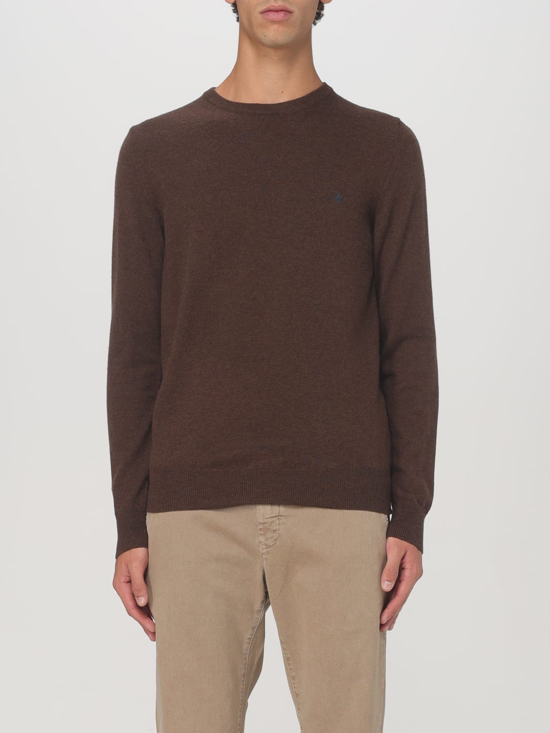 BROOKSFIELD PULL: Pull homme Brooksfield, Marron - Img 1