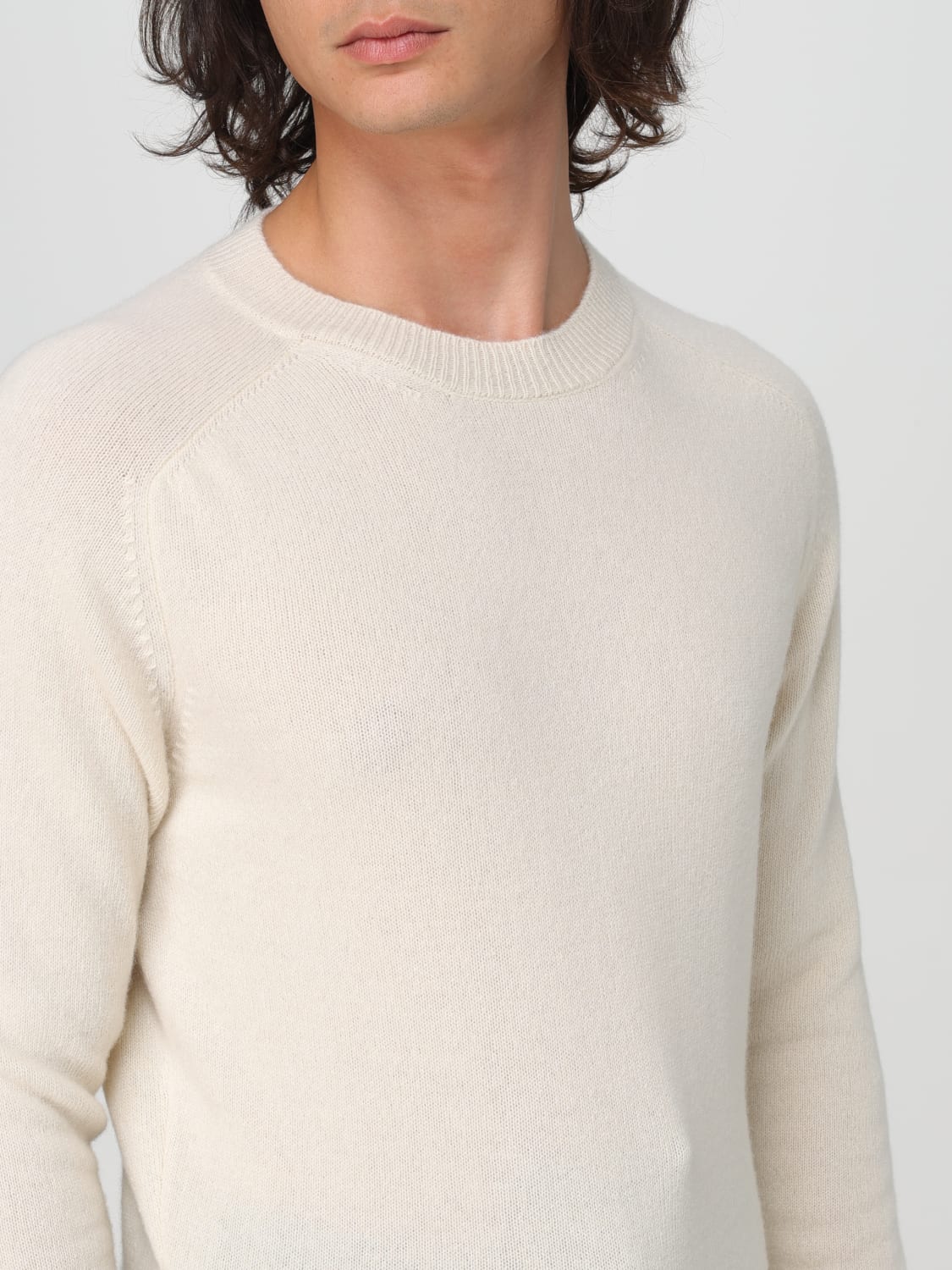 BROOKSFIELD SWEATER: Sweater men Brooksfield, Yellow Cream - Img 3