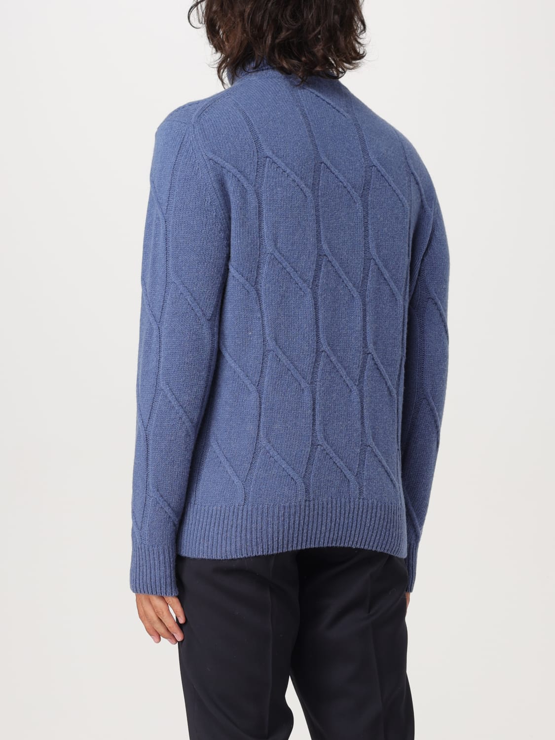 BROOKSFIELD SWEATER: Sweater men Brooksfield, Gnawed Blue - Img 2