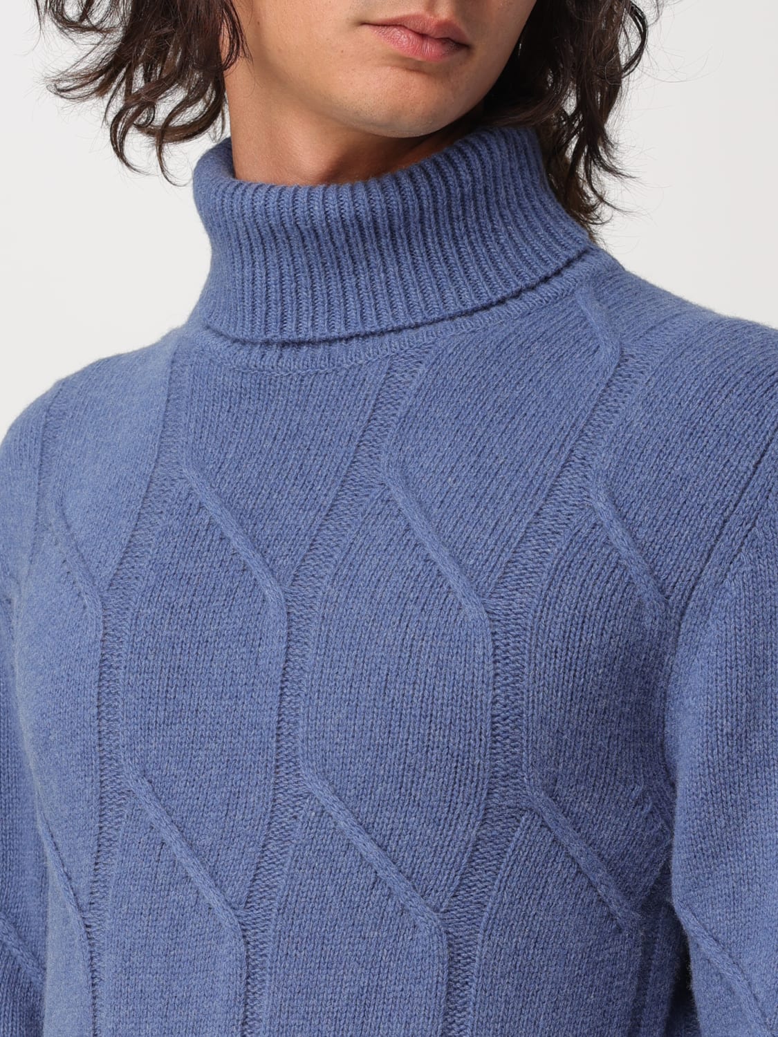 BROOKSFIELD SWEATER: Sweater men Brooksfield, Gnawed Blue - Img 3