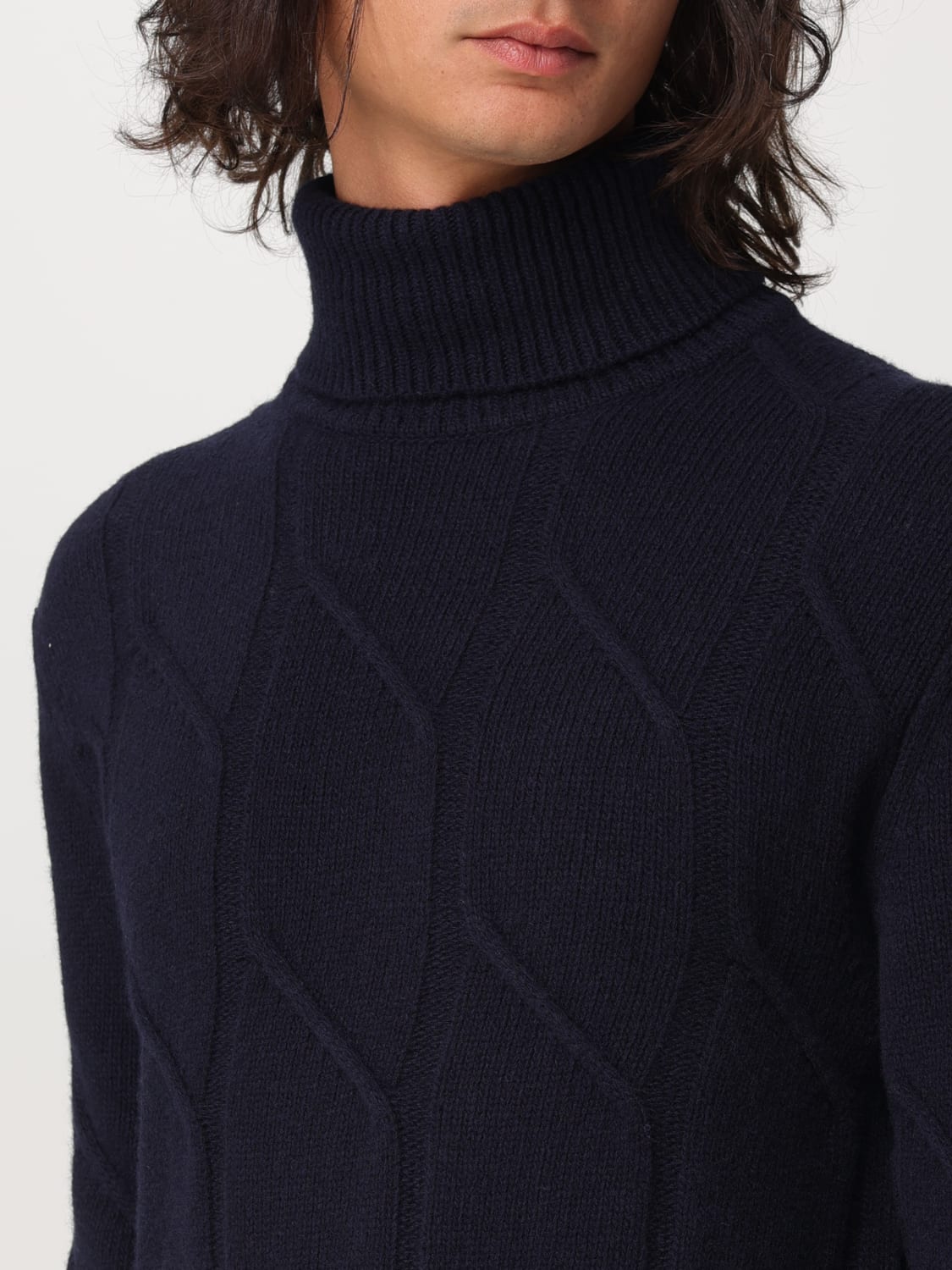 BROOKSFIELD SWEATER: Sweater men Brooksfield, Navy - Img 3