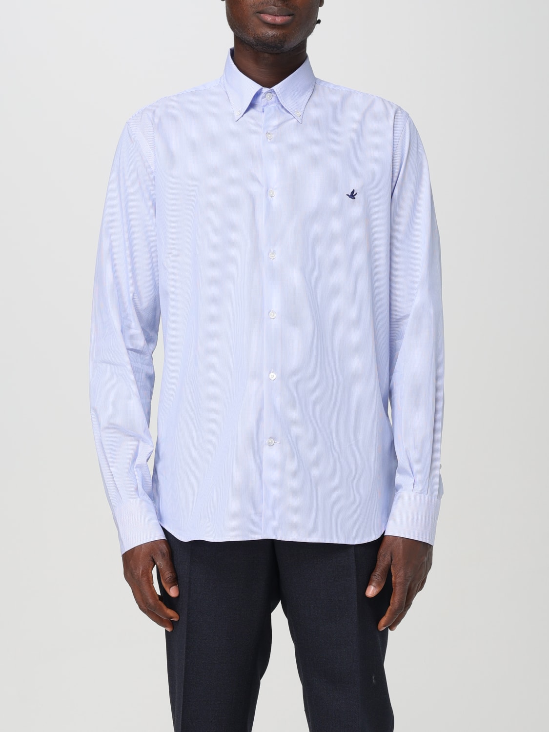 BROOKSFIELD CAMISA: Camisa hombre Brooksfield, Celeste - Img 1