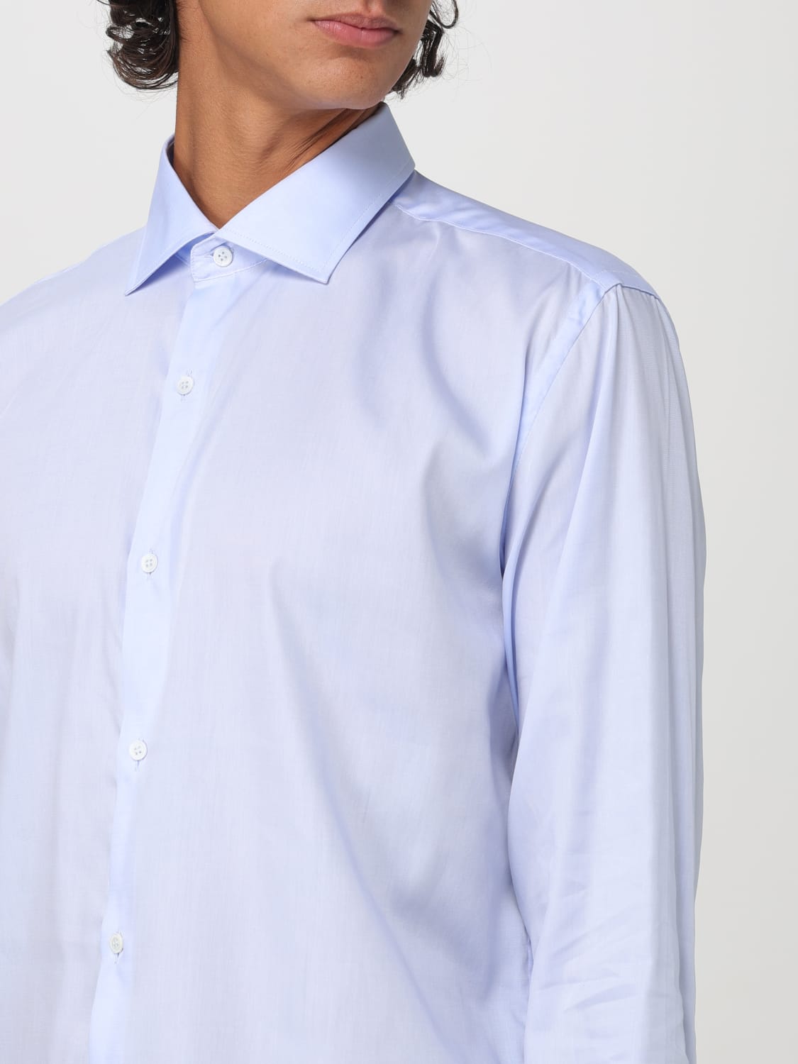 BROOKSFIELD CHEMISE: Chemise homme Brooksfield, Bleu Ciel - Img 3