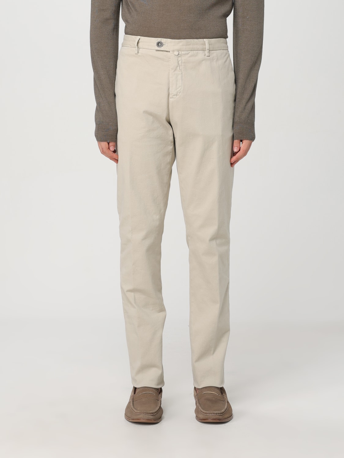 BROOKSFIELD PANTS: Pants men Brooksfield, Beige - Img 1