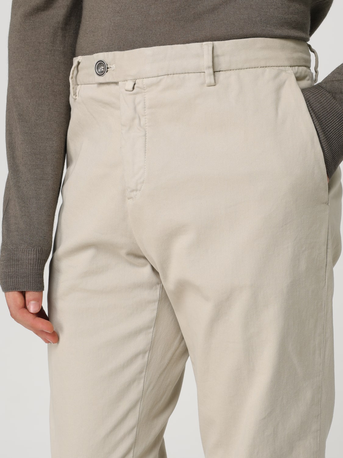 BROOKSFIELD PANTS: Pants men Brooksfield, Beige - Img 3