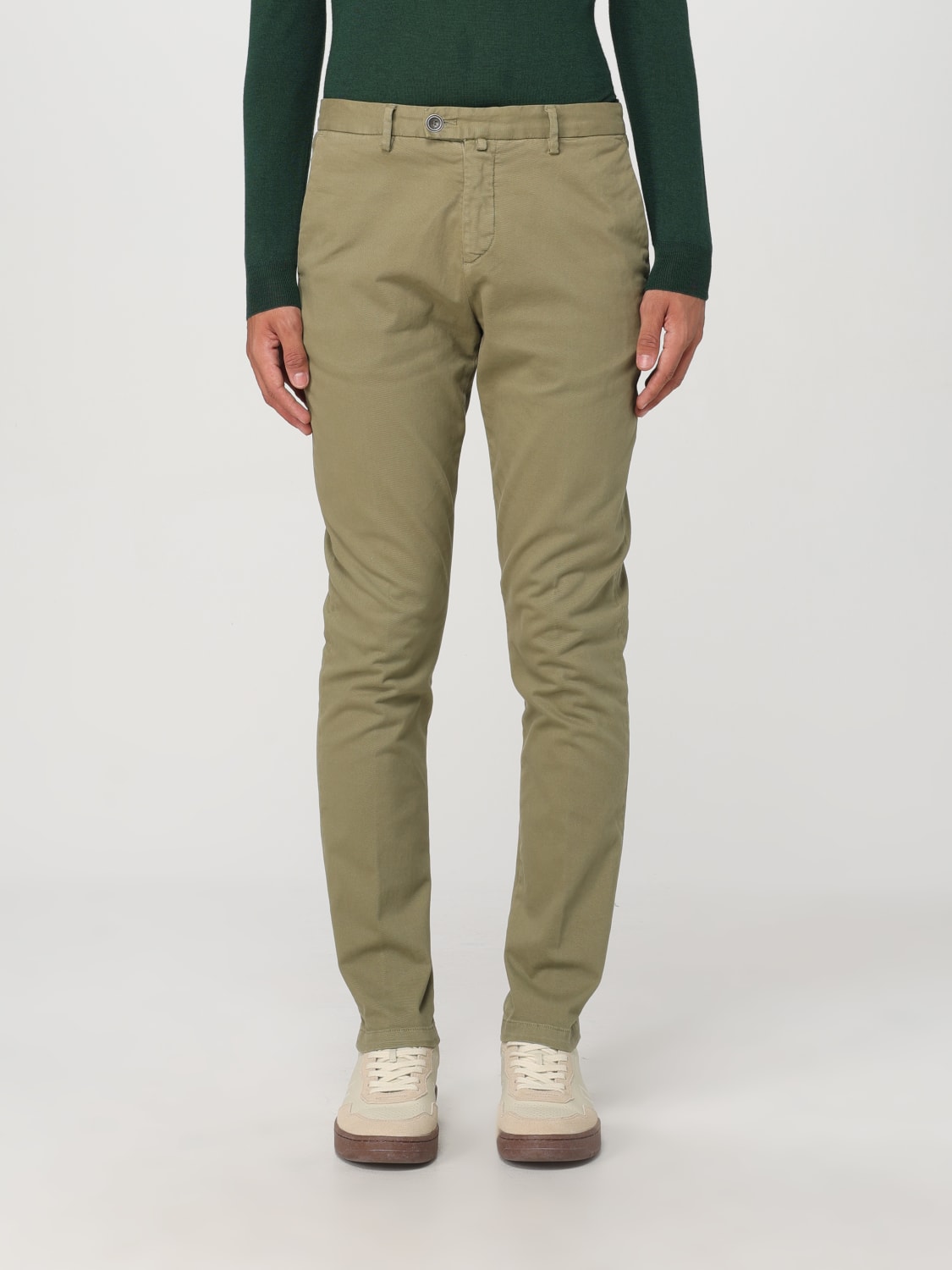 BROOKSFIELD PANTS: Pants men Brooksfield, Military - Img 1