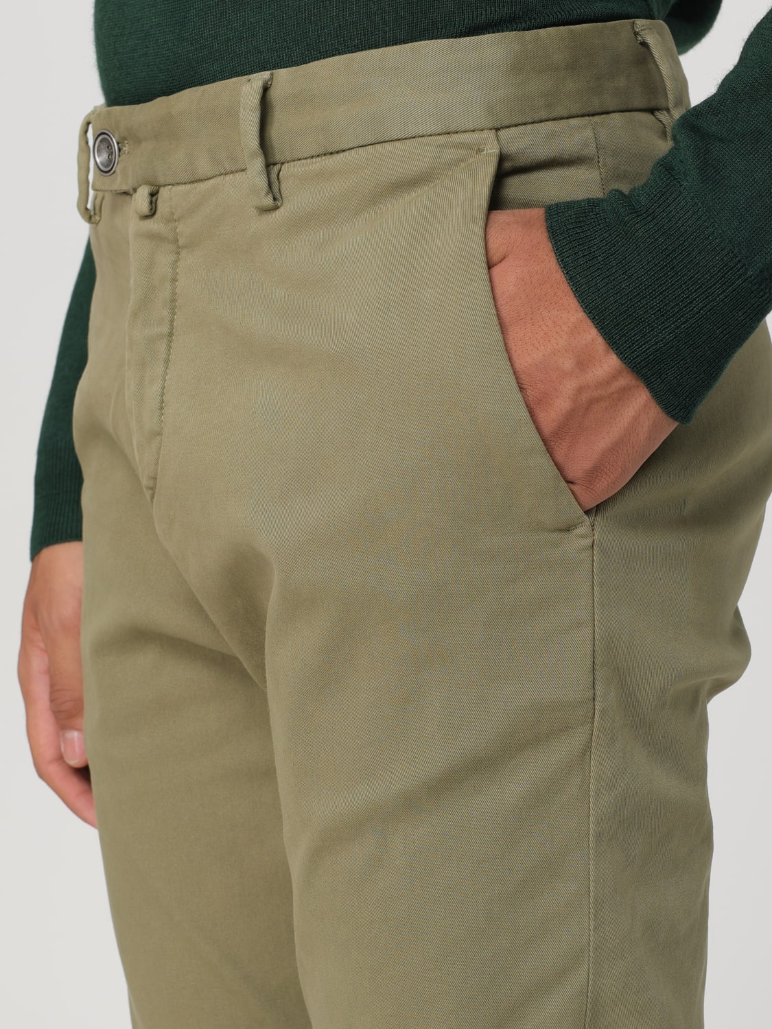 BROOKSFIELD PANTS: Pants men Brooksfield, Military - Img 3