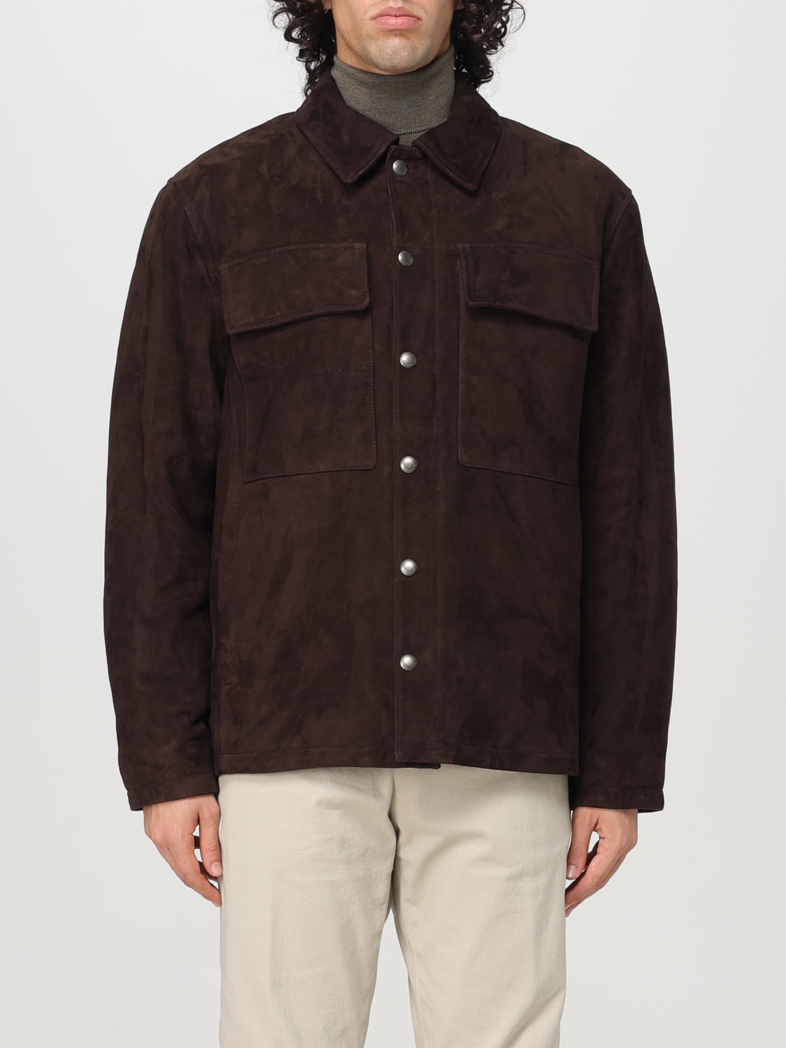 BROOKSFIELD JACKET: Jacket men Brooksfield, Brown - Img 1