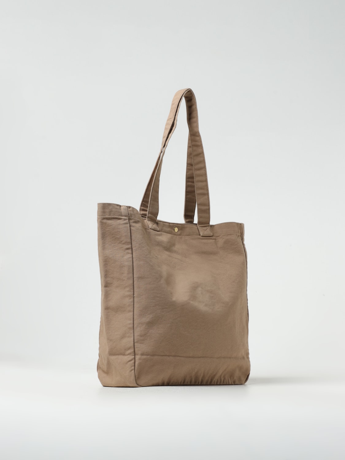 CARHARTT WIP BORSA: Borsa Bayfield Carhartt Wip in canvas di cotone organico , Tortora - Img 2