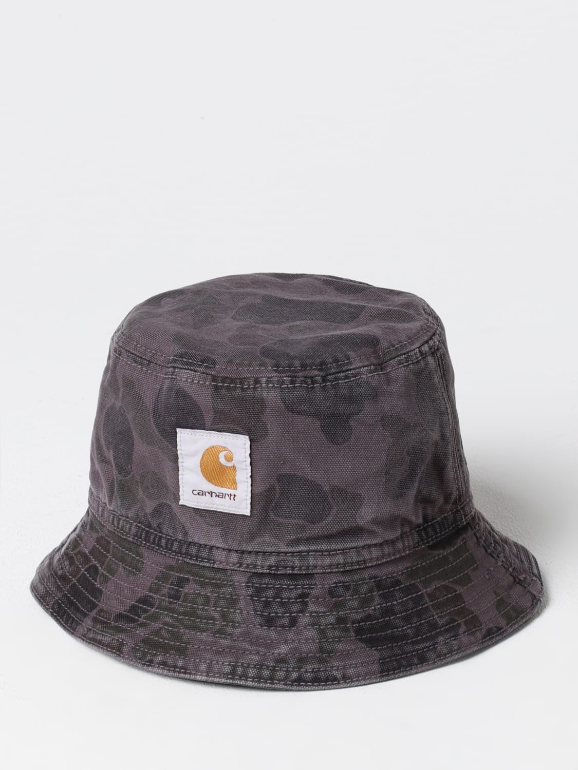 Giglio Cappello Carhartt Wip in cotone organico con stampa camouflage