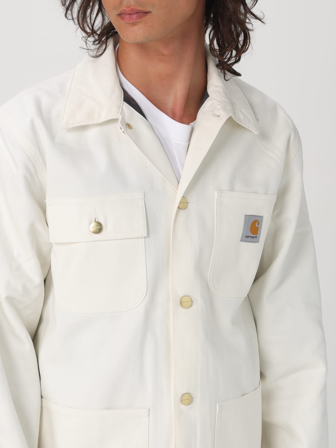 CARHARTT WIP JACKET: Jacket men Carhartt Wip, Yellow Cream - Img 5