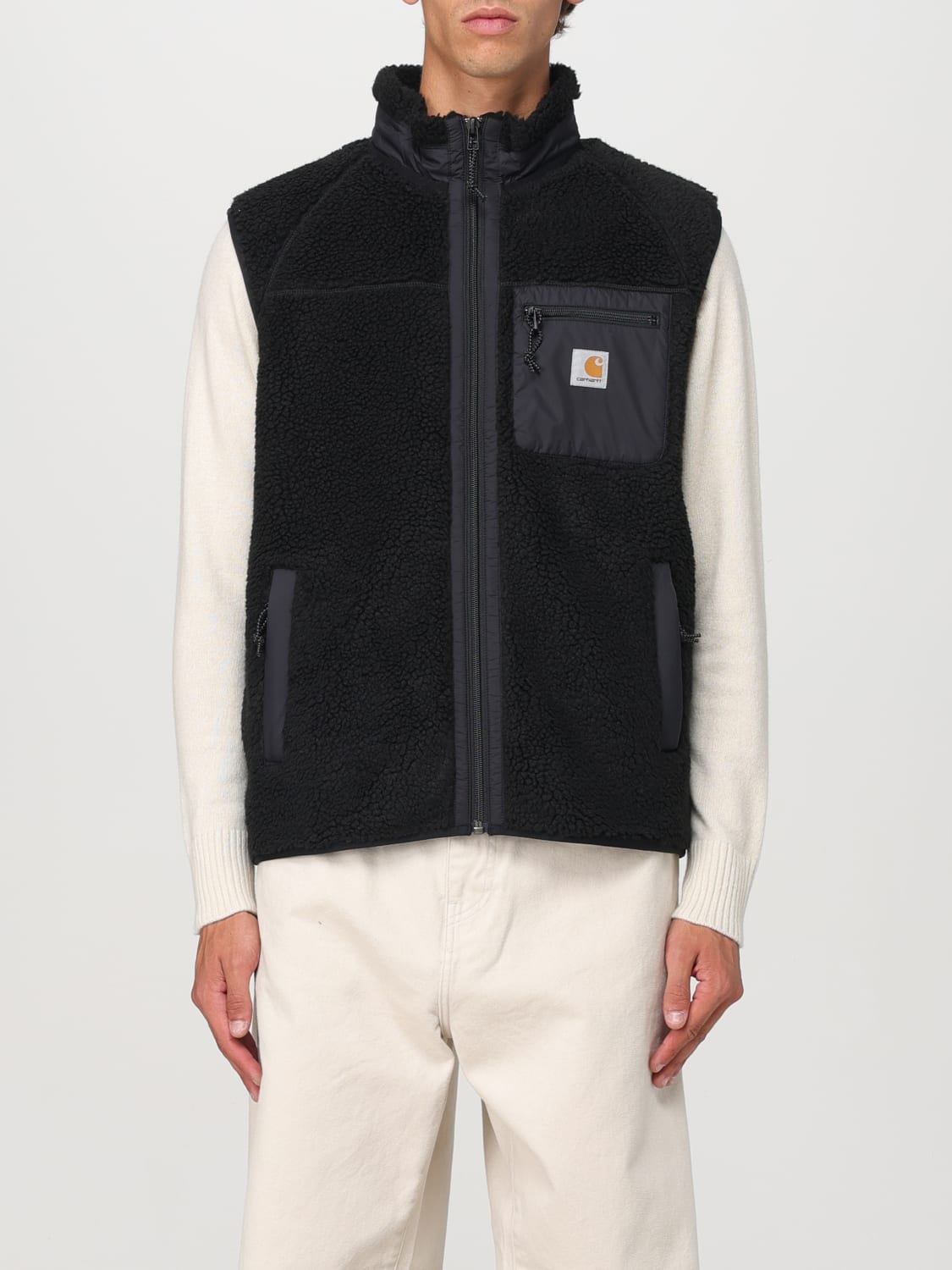 CARHARTT WIP SUIT VEST: Jacket men Carhartt Wip, Black - Img 1