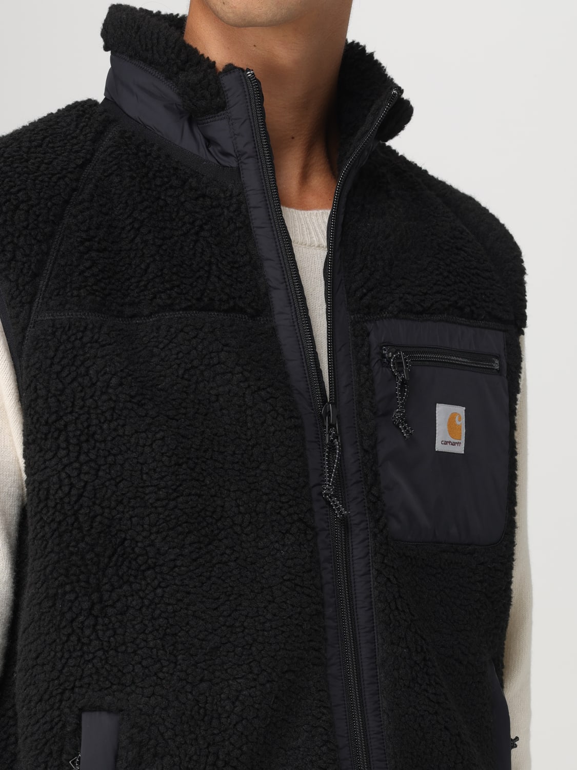 CARHARTT WIP SUIT VEST: Jacket men Carhartt Wip, Black - Img 5