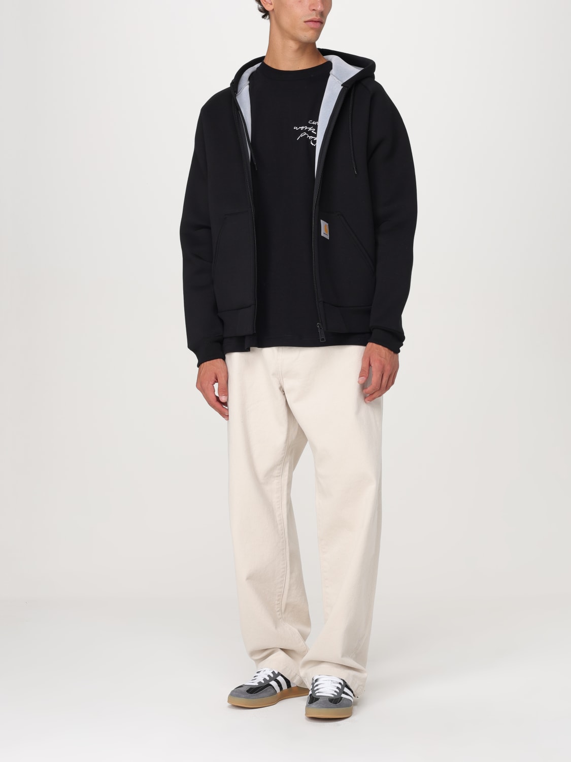 CARHARTT WIP SWEATSHIRT: Sweatshirt men Carhartt Wip, Black - Img 2