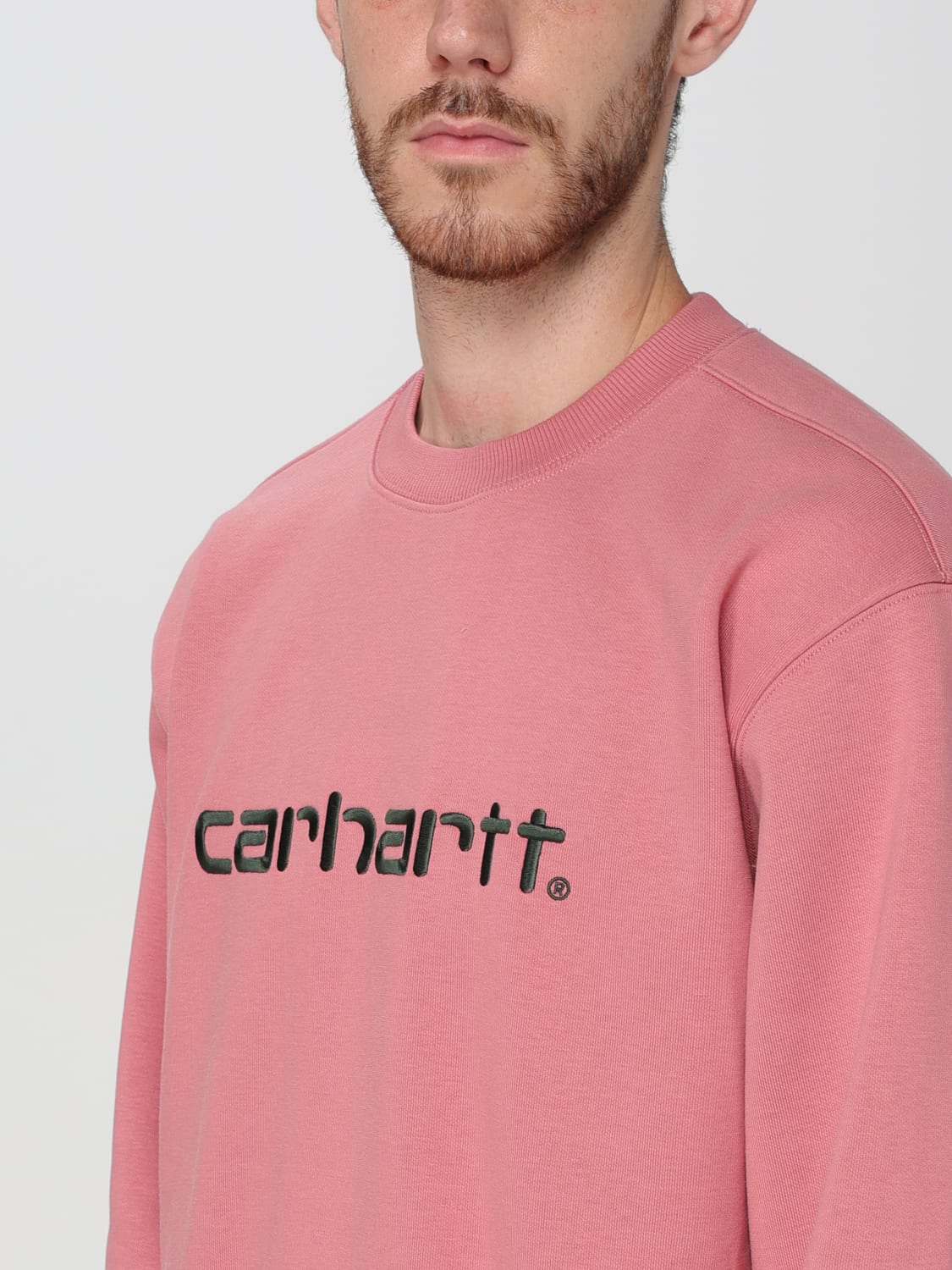 CARHARTT WIP SUDADERA: Sudadera hombre Carhartt Wip, Rosa - Img 3